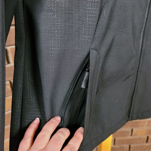 Pulse Winters motorsports 23W sprint car racing softshell jacket black - Picture 6 of 11